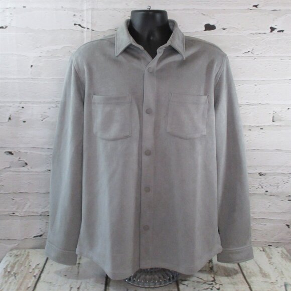 Ben Sherman Suede Shirt Jacket - Picture 1 of 6